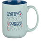 Mug Teal Nurse - Coffee, Scrubs