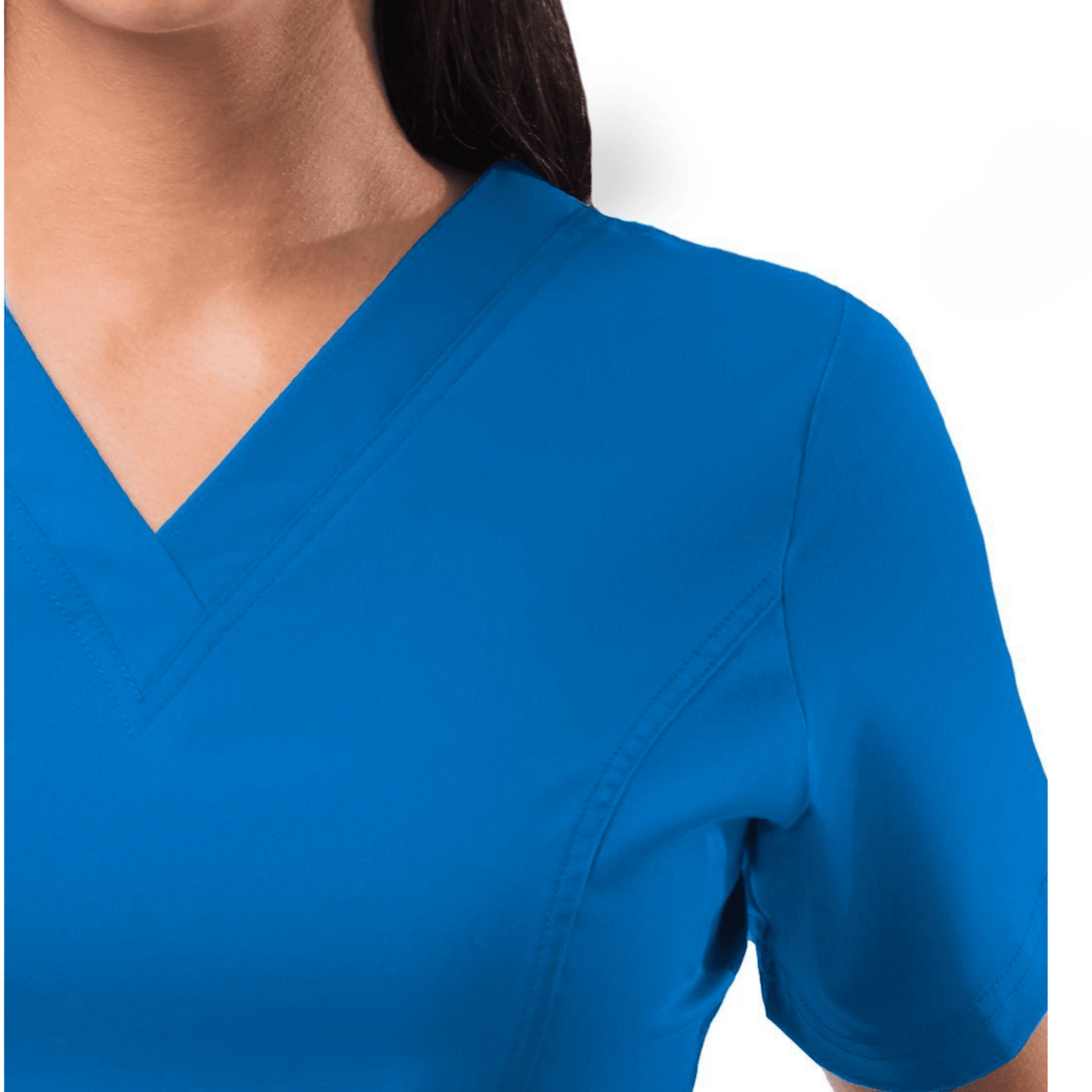 Womens Elevated V-Neck Scrub Top