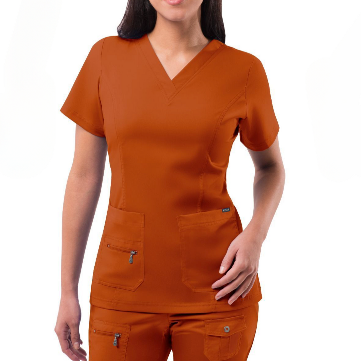 Womens Elevated V-Neck Scrub Top