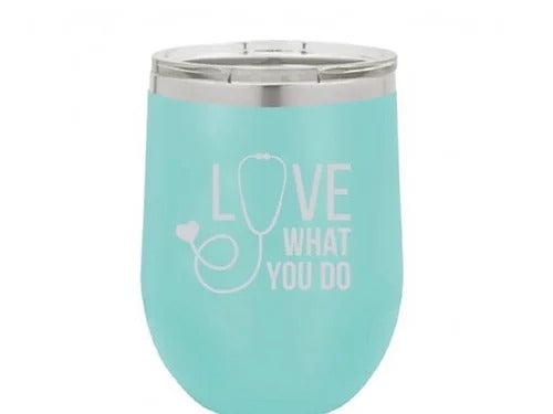 Love what you do Tumbler - Teal