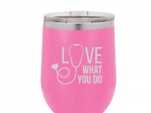 Love what you do Tumbler - Pink