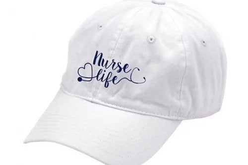 Nurse Life White Cap