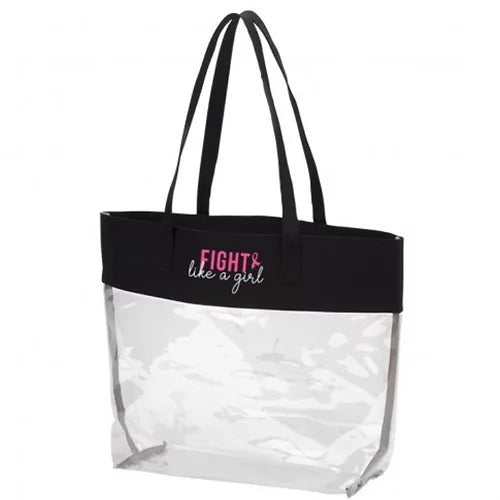 Fight Like A Girl - Clear Tote 2020