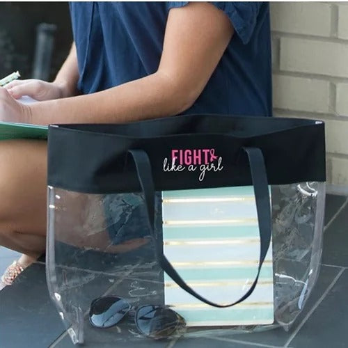 Fight Like A Girl - Clear Tote 2020