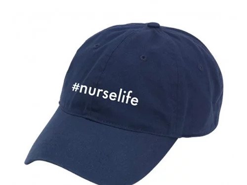 #Nurselife Navy - Cap Nola Scrubs